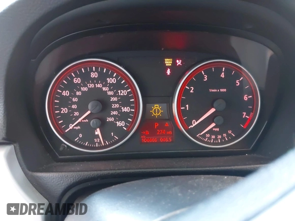 2006 BMW 3 Series 330i with VIN WBAVB33526KR73321, listed as a IAAI auction lot 42569889 with 104,466 mi miles and . Bid and sale history available at DreamBid. Image 7.