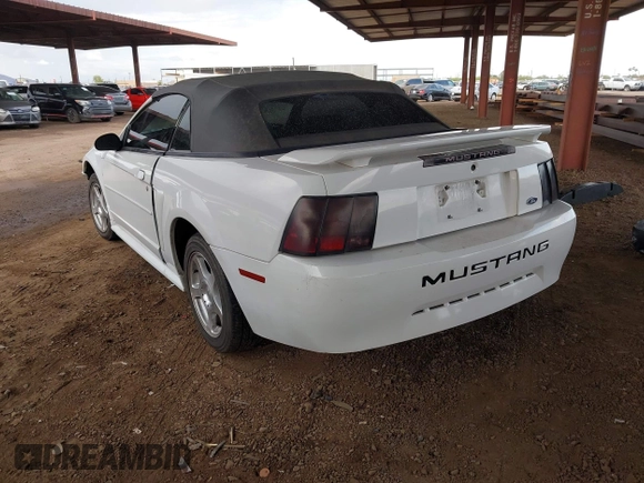 2004 Ford Mustang Deluxe with VIN 1FAFP446X4F133790, listed as a IAAI auction lot 41950759 with 133,734 mi miles. Bid and sale history available at carsss.com. Image 3.