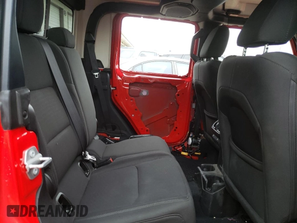 2022 Jeep Gladiator Willys with VIN 1C6HJTAG7NL167580, listed as a Copart auction lot 79895914 with 45,544 mi miles and Salvage title. Bid and sale history available at DreamBid. Image 11.