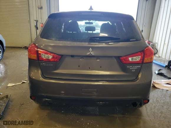 2017 Mitsubishi Outlander Sport SE 2.4 with VIN JA4AR3AW1HZ069683, listed as a Copart auction lot 46871825 with 100,401 mi miles and Non Repairable. Bid and sale history available at carsss.com. Image 6.