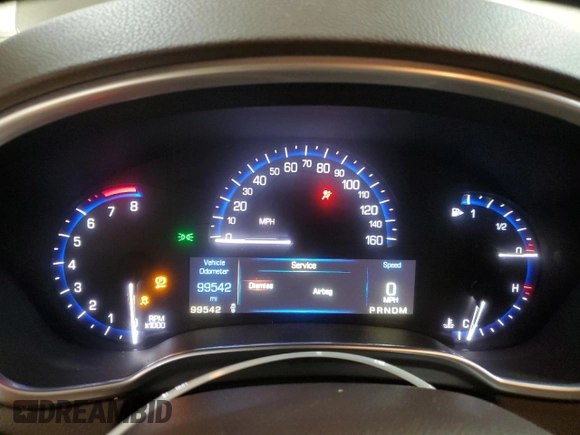 2014 Cadillac SRX Luxury Collection z VIN 3GYFNEE34ES652268, wystawiony jako Copart lot #54136545 z przebiegiem 99 542 mil mil oraz Szkoda całkowita • Salvage title. Historia ofert i sprzedaży dostępna na DreamBid. Obrazek 9.