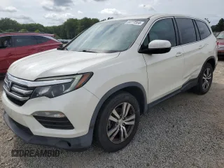2016 Honda Pilot EX with VIN 5FNYF5H32GB055753, listed as a Copart auction lot 41449945 with 163,264 mi miles and Salvage Title. Bid and sale history available at carsss.com. Image 1.
