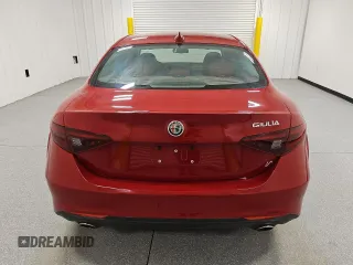 2018 Alfa Romeo Giulia with VIN ZARFAEBN5J7591566, listed as a Copart auction lot 53238605 with 36,113 mi miles and Clean title. Bid and sale history available at DreamBid. Image 6.