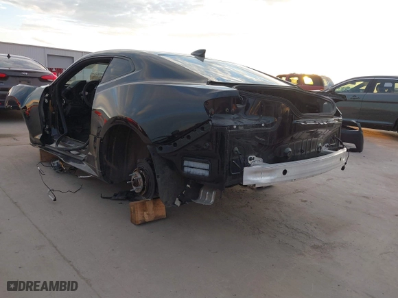 2019 Chevrolet Camaro ZL1 with VIN 1G1FK1R65K0130286, listed as a IAAI auction lot 41259958 with 1 mi miles. Bid and sale history available at carsss.com. Image 3.