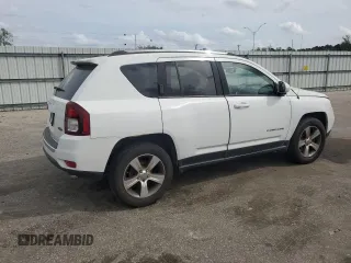 2016 Jeep Compass Latitude with VIN 1C4NJDEBXGD767720, listed as a Copart auction lot 51644975 with 170,096 mi miles and Clean Title. Bid and sale history available at carsss.com. Image 3.