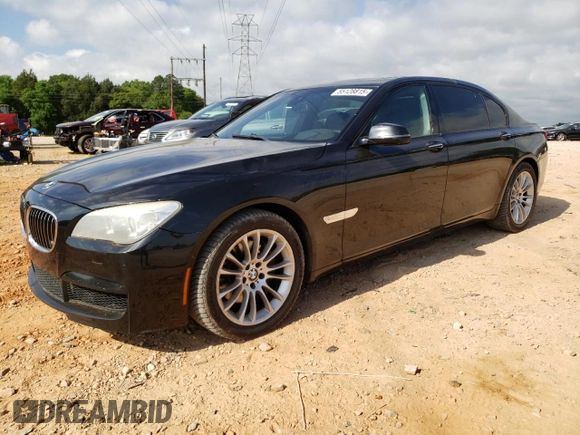 2015 BMW 7 Series 740Li xDrive with VIN WBAYF4C53FGS99237, listed as a Copart auction lot 55128815 with 167,986 mi miles and Clean Title. Bid and sale history available at carsss.com. Image 1.