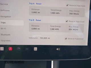 2018 Tesla Model 3 Long Range Battery with VIN 5YJ3E1EB3JF129772, listed as a IAAI auction lot 42017305 with 103,825 mi miles and . Bid and sale history available at DreamBid. Image 7.