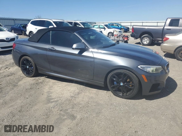 2017 BMW 2 Series M240i xDrive z VIN WBA2L3C34HV667639, wystawiony jako Copart lot #49354335 z przebiegiem 127 175 mil mil oraz Szkoda całkowita • Salvage title. Historia ofert i sprzedaży dostępna na DreamBid. Obrazek 4.