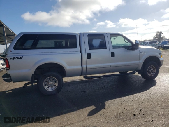 2002 Ford Super Duty F-250 XL with VIN 1FTNW21L52EA58748, listed as a Copart auction lot 39513234 with 142,808 mi miles and Clean Title. Bid and sale history available at carsss.com. Image 3.