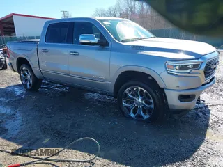 2019 Ram 1500 Limited z VIN 1C6SRFHT3KN755009, wystawiony jako IAAI lot #41807556 z przebiegiem 38 686 mil mil oraz . Historia ofert i sprzedaży dostępna na DreamBid. Obrazek 1.