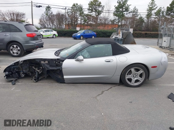 1998 Chevrolet Corvette with VIN 1G1YY32G2W5121494, listed as a IAAI auction lot 41605619 with 1 mi miles. Bid and sale history available at carsss.com. Image 15.