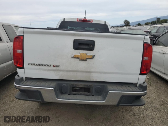 2019 Chevrolet Colorado 2WD Work Truck with VIN 1GCHSBEN8K1209416, listed as a Copart auction lot 68555164 with 117,006 mi miles and Salvage Title. Bid and sale history available at carsss.com. Image 6.