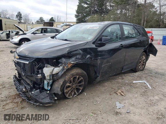 2020 Chevrolet Equinox LS z VIN 2GNAX5EV9L6145770, wystawiony jako Copart lot #86485614 z przebiegiem 129 950 mil mil oraz Szkoda całkowita • Salvage title. Historia ofert i sprzedaży dostępna na DreamBid. Obrazek 1.