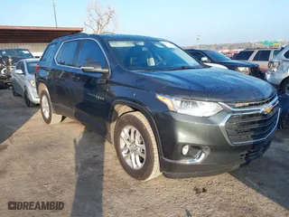 2021 Chevrolet Traverse LT Leather with VIN 1GNERHKW1MJ160570, listed as a IAAI auction lot 41224766 with 109,519 mi miles. Bid and sale history available at carsss.com. Image 1.