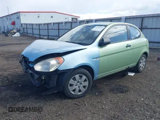 2008 Hyundai Accent GS with VIN KMHCM36C28U064545, listed as a IAAI auction lot 41958102 with 120,679 mi miles. Bid and sale history available at carsss.com. Image 2.