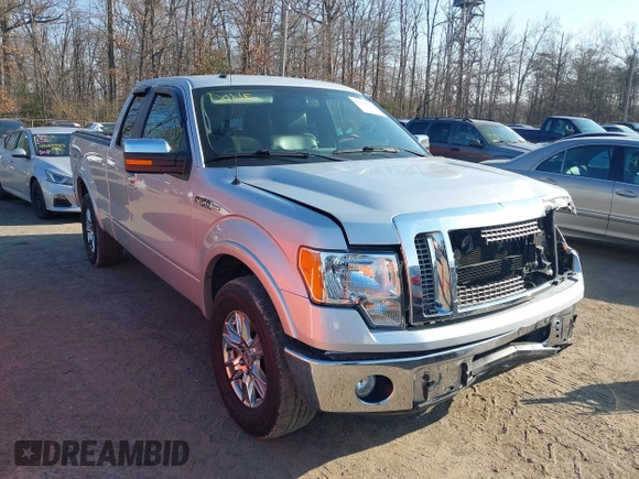 2010 Ford F-150 XL with VIN 1FTFX1CV7AKB67982, listed as a IAAI auction lot 41447203 with 151,983 mi miles. Bid and sale history available at carsss.com. Image 1.