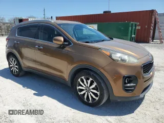 2017 Kia Sportage EX with VIN KNDPN3ACXH7169164, listed as a Copart auction lot 53031165 with 51,793 mi miles and Salvage Title. Bid and sale history available at carsss.com. Image 4.