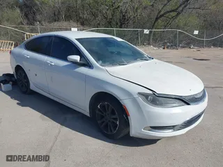 2015 Chrysler 200 Limited with VIN 1C3CCCAB7FN675172, listed as a IAAI auction lot 41835047 with 1 mi miles. Bid and sale history available at carsss.com. Image 1.