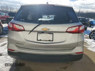 2021 Chevrolet Equinox LS with VIN 3GNAXHEV5MS178866, listed as a Copart auction lot 54154455 with Not Provided miles and Salvage Title. Bid and sale history available at DreamBid. Image 6.