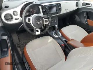 2017 Volkswagen Beetle Fleet with VIN 3VWF17AT2HM631251, listed as a Copart auction lot 58301085 with 107,808 mi miles and Salvage title. Bid and sale history available at DreamBid. Image 8.