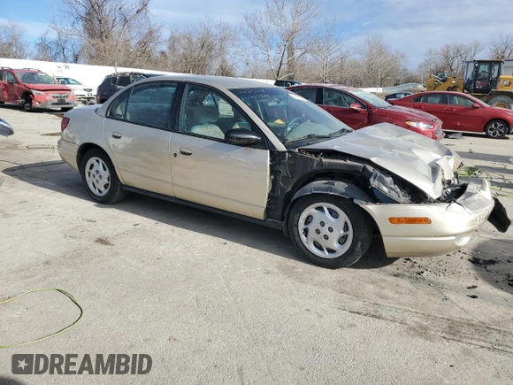 2002 Saturn SL with VIN 1G8ZK52732Z284192, listed as a Copart auction lot 48165585 with 110,932 mi miles and Salvage title. Bid and sale history available at DreamBid. Image 4.