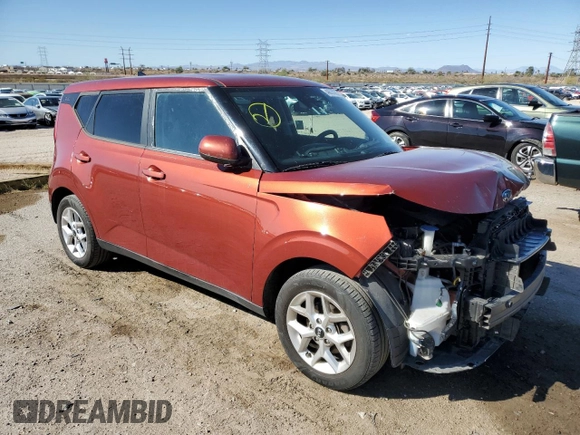 2021 Kia Soul S with VIN KNDJ23AU6M7777118, listed as a Copart auction lot 48014785 with 110,376 mi miles and Salvage Title. Bid and sale history available at carsss.com. Image 4.