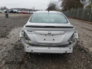2018 Nissan Versa Sedan SV with VIN 3N1CN7AP0JL880952, listed as a Copart auction lot 80851074 with 98,559 mi miles and Salvage Title. Bid and sale history available at carsss.com. Image 6.