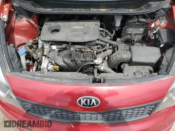 2017 Kia Rio LX with VIN KNADM4A39H6005760, listed as a Copart auction lot 53929275 with 0 mi miles and Clean Title. Bid and sale history available at carsss.com. Image 11.
