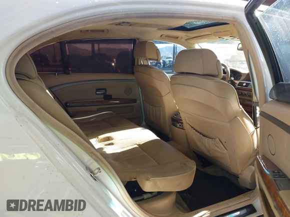 2003 BMW 7 Series 745Li with VIN WBAGN63403DR11506, listed as a IAAI auction lot 41350546 with 193,766 mi miles and . Bid and sale history available at DreamBid. Image 8.