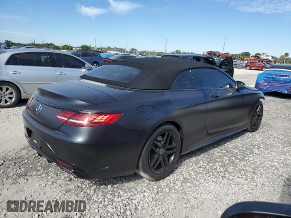 2019 Mercedes-Benz S-Class S 560 with VIN WDDXK8DB7KA040243, listed as a Copart auction lot 87392844 with 21,284 mi miles and Salvage Title. Bid and sale history available at carsss.com. Image 3.