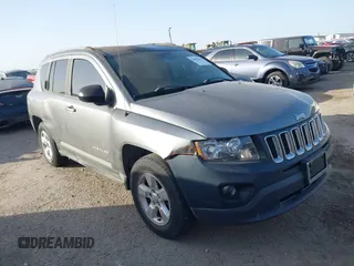 2014 Jeep Compass Sport with VIN 1C4NJCBA6ED620698, listed as a IAAI auction lot 41852056 with 193,085 mi miles and . Bid and sale history available at DreamBid. Image 1.