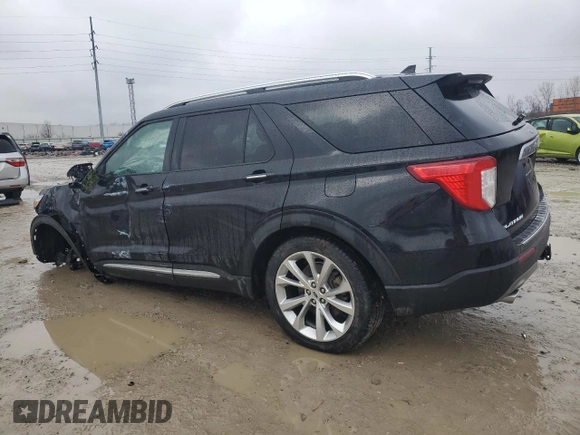2022 Ford Explorer Platinum with VIN 1FM5K8HW9NNA06196, listed as a Copart auction lot 86145694 with Not Provided miles and Salvage Title. Bid and sale history available at carsss.com. Image 2.