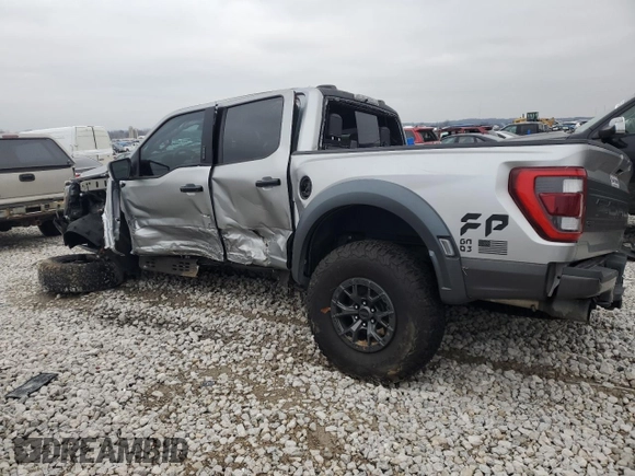 2022 Ford F-150 Raptor with VIN 1FTFW1RGXNFA83388, listed as a Copart auction lot 84998374 with Not Provided miles and Salvage Title. Bid and sale history available at carsss.com. Image 2.