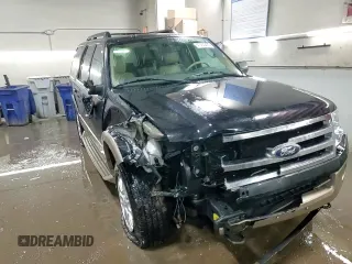 2013 Ford Expedition XLT with VIN 1FMJU1J58DEF61463, listed as a Copart auction lot 47493425 with 111,634 mi miles and Salvage title. Bid and sale history available at DreamBid. Image 14.