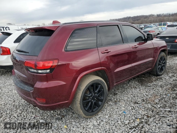 2018 Jeep Grand Cherokee Laredo E with VIN 1C4RJFAG6JC215692, listed as a Copart auction lot 46873295 with 79,396 mi miles and Salvage Title. Bid and sale history available at DreamBid. Image 3.