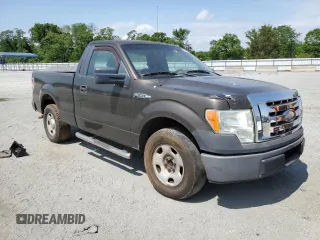 2009 Ford F-150 XL with VIN 1FTRF12W29KC15121, listed as a Copart auction lot 55488075 with 154,946 mi miles and Clean Title. Bid and sale history available at carsss.com. Image 4.