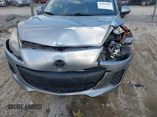 2013 Mazda 3 i SV with VIN JM1BL1TF4D1719757, listed as a IAAI auction lot 41845303 with 134,106 mi miles. Bid and sale history available at carsss.com. Image 6.