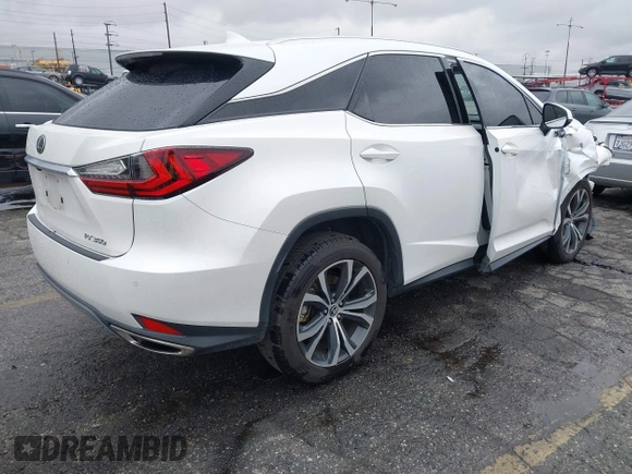 2022 Lexus RX 350 with VIN 2T2HZMAA7NC245779, listed as a IAAI auction lot 41784965 with 34,369 mi miles and . Bid and sale history available at DreamBid. Image 4.