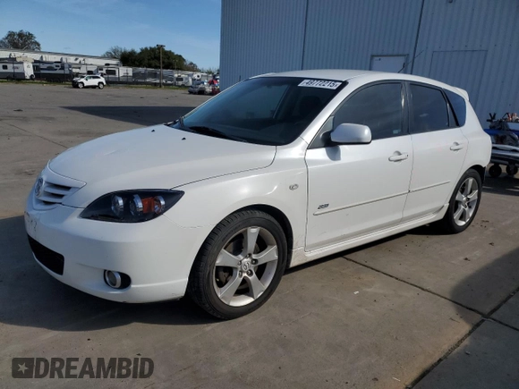 2006 Mazda 3 S Sport with VIN JM1BK144861463027, listed as a Copart auction lot 49772215 with 263,297 mi miles and Salvage Title. Bid and sale history available at DreamBid. Image 1.