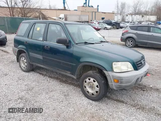 2001 Honda CR-V LX with VIN JHLRD17411S013200, listed as a IAAI auction lot 41616024 with 1 mi miles. Bid and sale history available at carsss.com. Image 1.