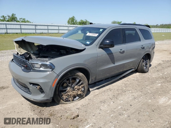 2023 Dodge Durango GT z VIN 1C4RDHDG1PC654225, wystawiony jako Copart lot #52720845 z przebiegiem 19 429 mil mil oraz Szkoda całkowita • Salvage title. Historia ofert i sprzedaży dostępna na DreamBid. Obrazek 1.