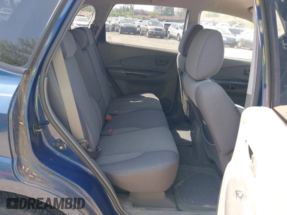 2007 Hyundai Tucson GLS with VIN KM8JM12B37U503257, listed as a IAAI auction lot 42173766 with 122,934 mi miles. Bid and sale history available at carsss.com. Image 8.