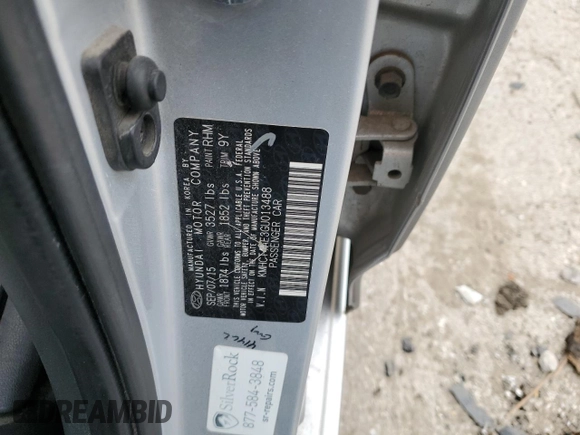 2016 Hyundai Accent SE with VIN KMHCT4AE3GU013488, listed as a Copart auction lot 49737635 with 158,835 mi miles and Salvage Title. Bid and sale history available at carsss.com. Image 12.