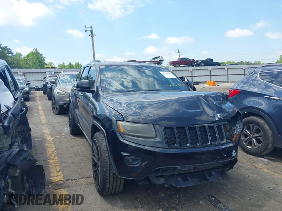 2014 Jeep Grand Cherokee Limited with VIN 1C4RJFBG3EC545861, listed as a IAAI auction lot 42216743 with 160,000 mi miles and . Bid and sale history available at DreamBid. Image 1.