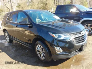2019 Chevrolet Equinox LT with VIN 2GNAXUEV0K6185454, listed as a IAAI auction lot 41565550 with 108,573 mi miles. Bid and sale history available at carsss.com. Image 1.