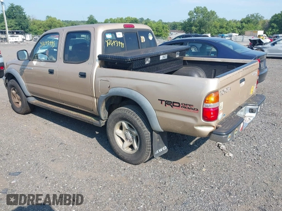2002 Toyota Tacoma with VIN 5TEHN72NX2Z885767, listed as a IAAI auction lot 42643995 with 308,492 mi miles and . Bid and sale history available at DreamBid. Image 3.