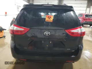 2019 Toyota Sienna LE Auto Access Seat with VIN 5TDKZ3DC3KS990873, listed as a Copart auction lot 51124495 with 87,532 mi miles and Salvage Title. Bid and sale history available at DreamBid. Image 6.