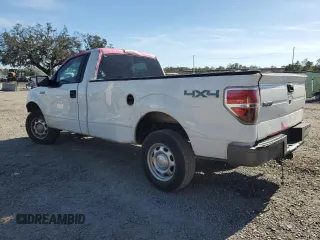 2013 Ford F-150 XL with VIN 1FTMF1EM1DKE35590, listed as a Copart auction lot 48037685 with 212,909 mi miles and Non Repairable. Bid and sale history available at carsss.com. Image 2.