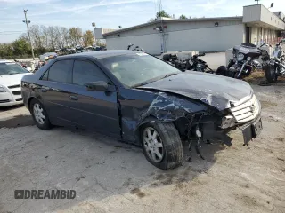 2007 Cadillac CTS with VIN 1G6DM57T470107780, listed as a Copart auction lot 77206234 with Not Provided miles and Non Repairable. Bid and sale history available at carsss.com. Image 4.