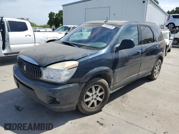 2004 Buick Rendezvous with VIN 3G5DB03E64S507753, listed as a Copart auction lot 53326135 with 60,781 mi miles and Salvage Title. Bid and sale history available at DreamBid. Image 1.